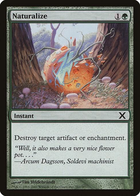 Naturalize 282 card from 10th Edition