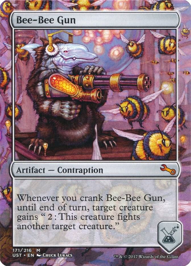 Bee-Bee Gun 171 card from Unstable