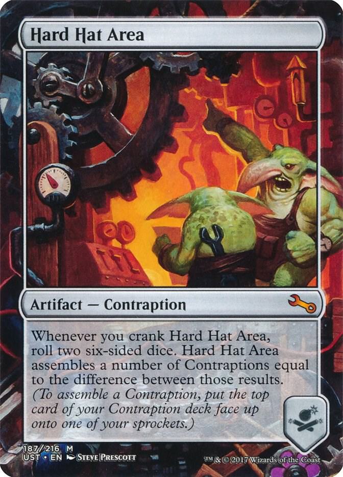 Hard Hat Area 187 card from Unstable