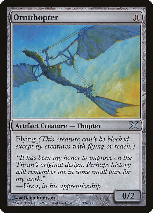 Ornithopter 336 card from 10th Edition