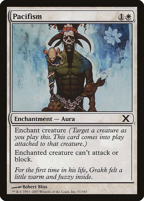 Pacifism 31 card from 10th Edition