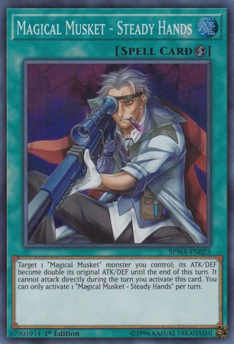 Magical Musket - Steady Hands SPWA-EN023 card from Spirit Warriors