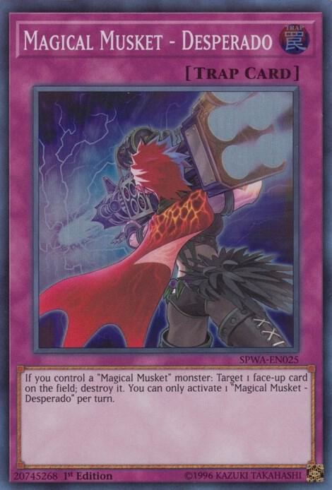 Magical Musket - Desperado SPWA-EN025 card from Spirit Warriors