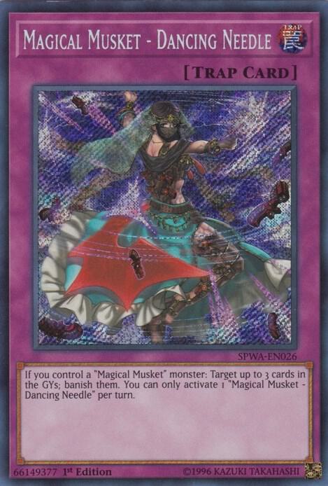 Magical Musket - Dancing Needle SPWA-EN026 card from Spirit Warriors