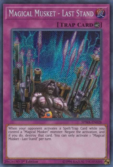Magical Musket - Last Stand SPWA-EN028 card from Spirit Warriors