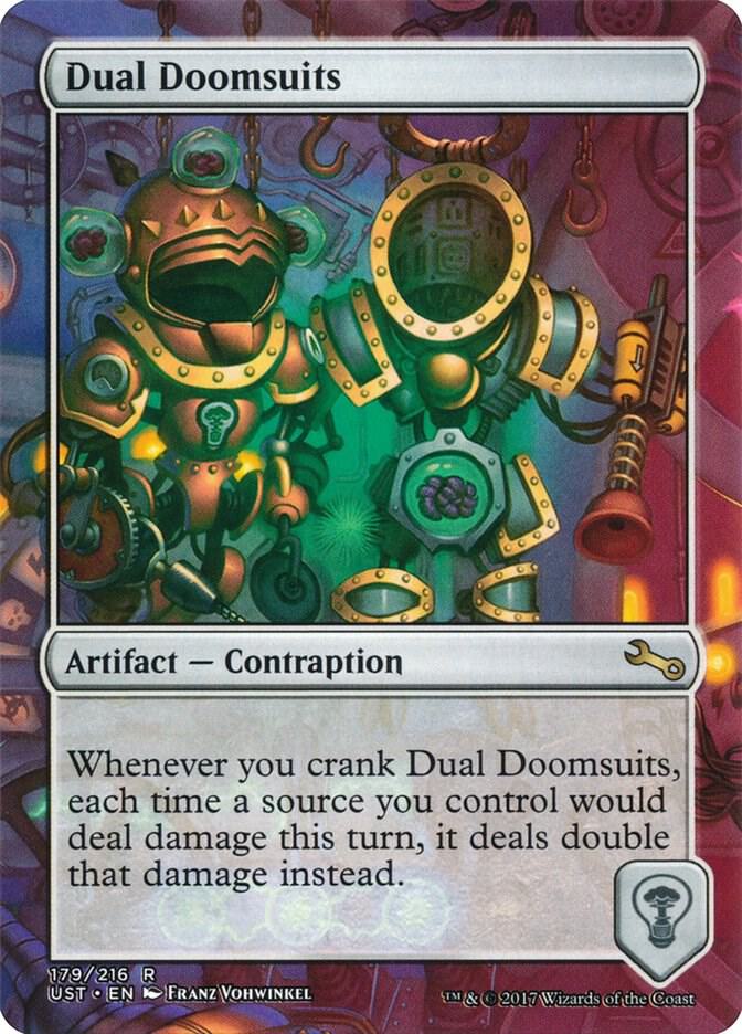 Dual Doomsuits 179 card from Unstable