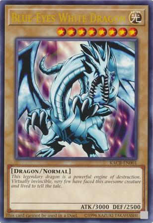 Blue-Eyes White Dragon (Oversized) KACB-EN001 card from Collector's Boxes