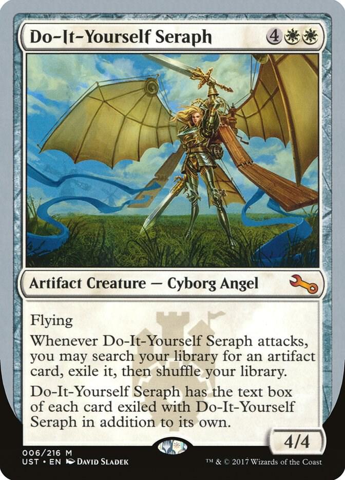 Do-It-Yourself Seraph 6 card from Unstable