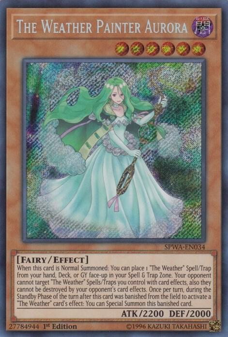 The Weather Painter Aurora SPWA-EN034 card from Spirit Warriors