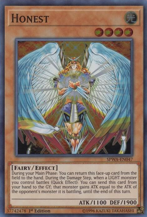 Honest SPWA-EN047 card from Spirit Warriors