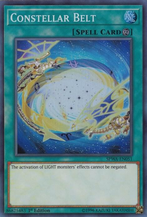 Constellar Belt SPWA-EN051 card from Spirit Warriors