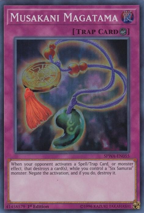 Musakani Magatama SPWA-EN055 card from Spirit Warriors