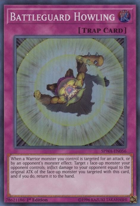 Battleguard Howling SPWA-EN056 card from Spirit Warriors
