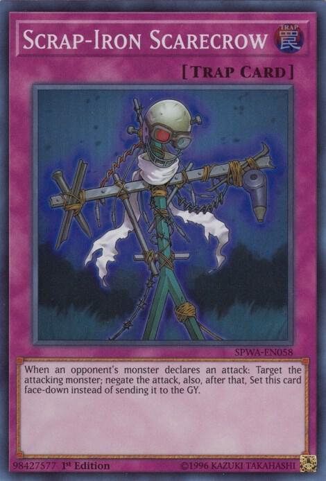 Scrap-Iron Scarecrow SPWA-EN058 card from Spirit Warriors