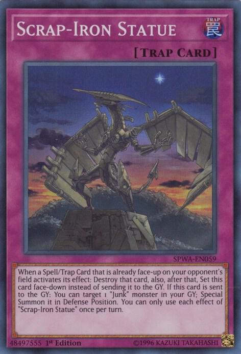 Scrap-Iron Statue SPWA-EN059 card from Spirit Warriors
