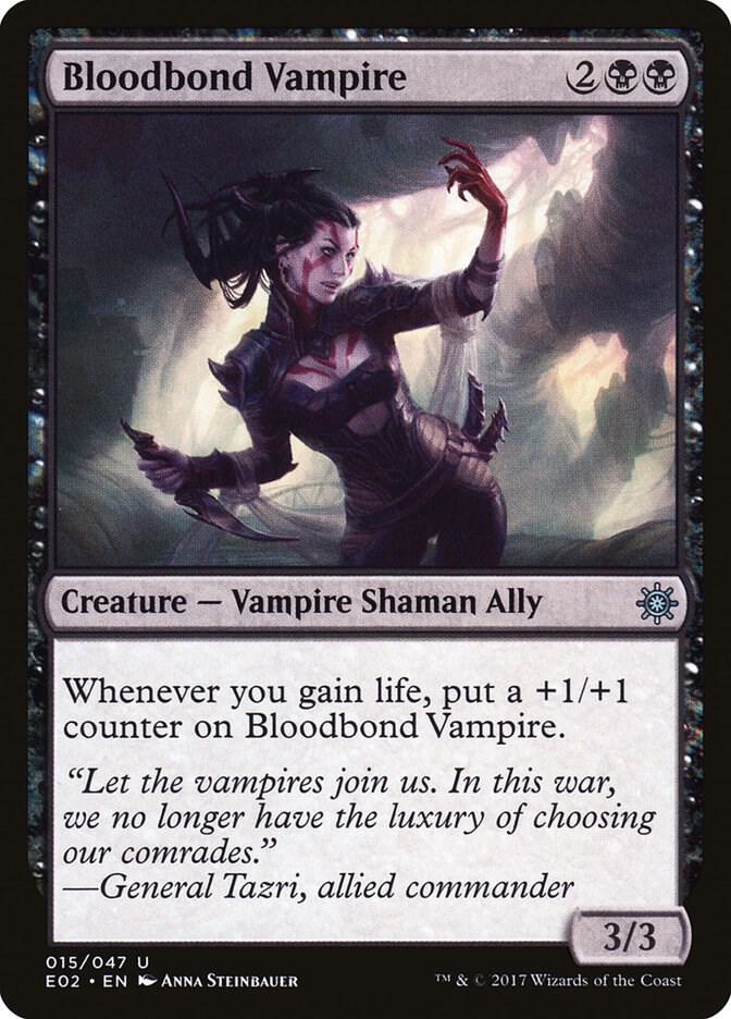 Bloodbond Vampire 15 card from Explorers of Ixalan