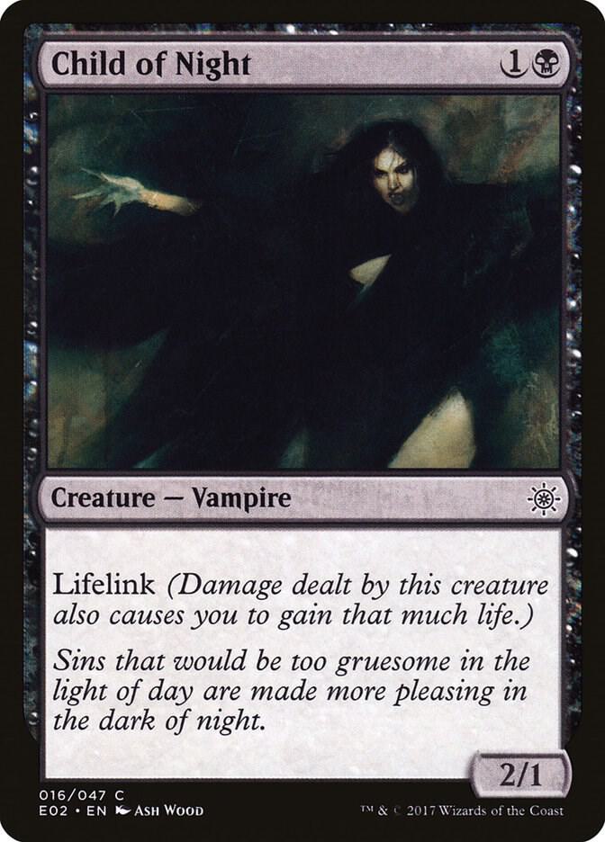 Child of Night 16 card from Explorers of Ixalan