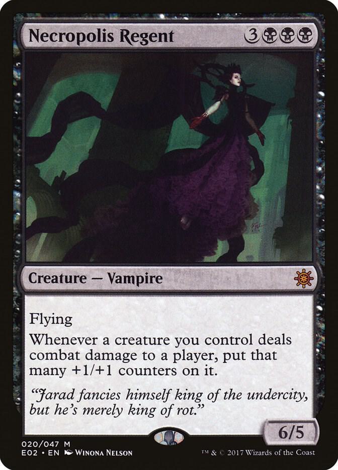 Necropolis Regent 20 card from Explorers of Ixalan