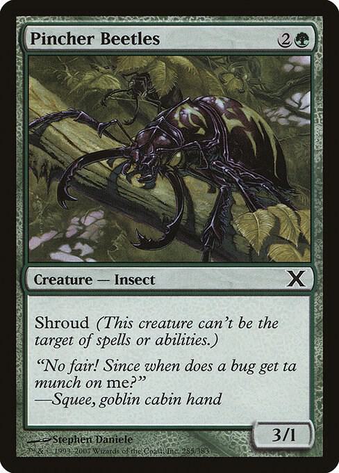 Pincher Beetles 285 card from 10th Edition
