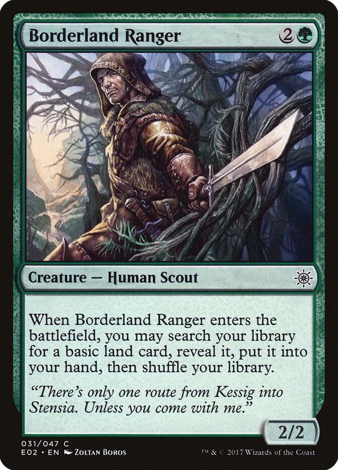 Borderland Ranger 31 card from Explorers of Ixalan