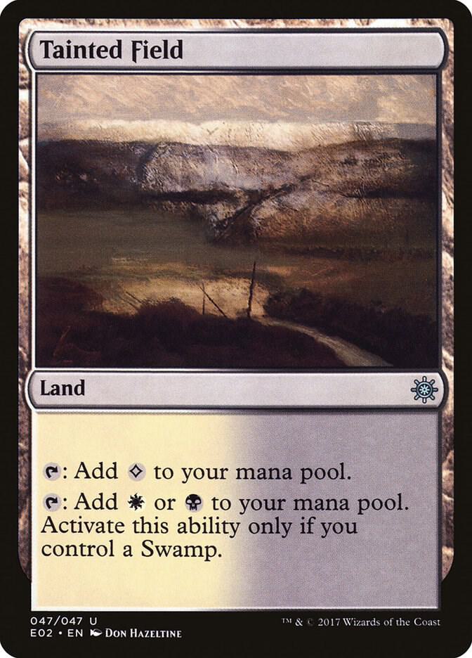 Tainted Field 47 card from Explorers of Ixalan