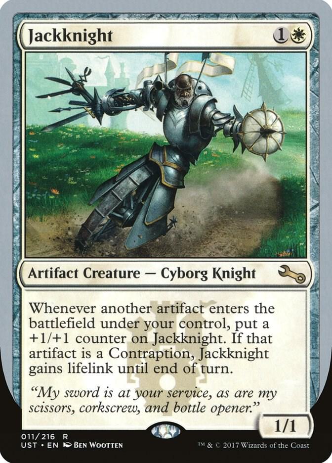 Jackknight 11 card from Unstable