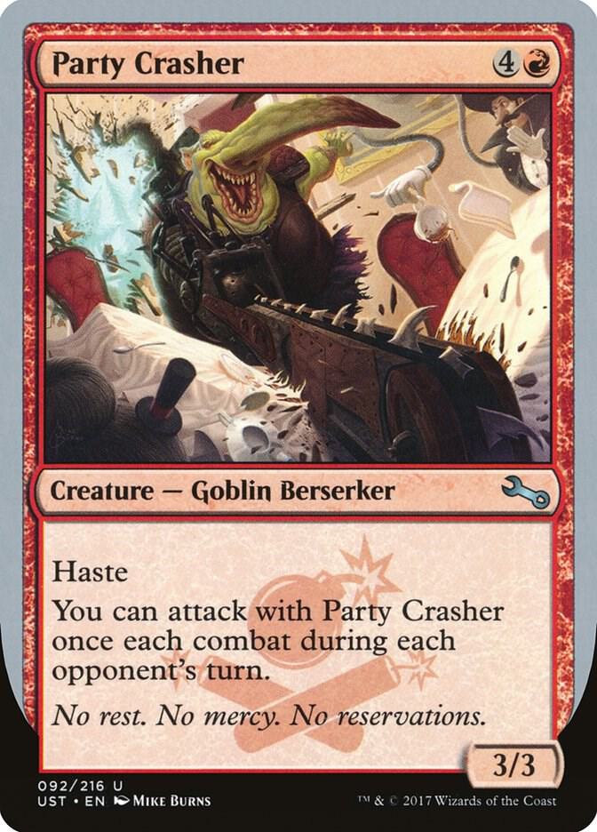 Party Crasher 92 card from Unstable