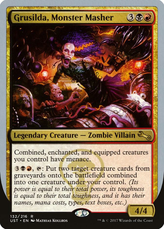 Grusilda, Monster Masher 132 card from Unstable