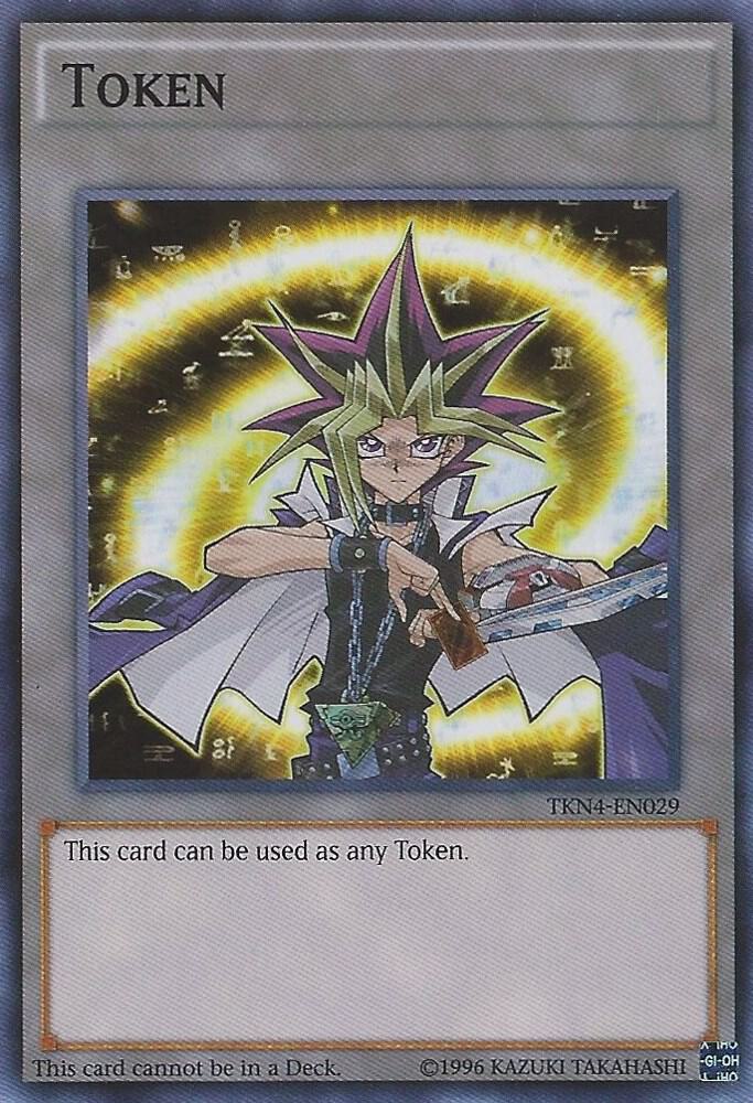 Token: Yami Yugi TKN4-EN029 card from Yu-Gi-Oh! Tokens