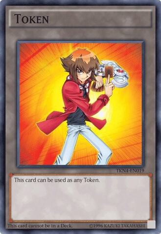 Token: Jaden Yuki TKN4-EN019 card from Yu-Gi-Oh! Tokens