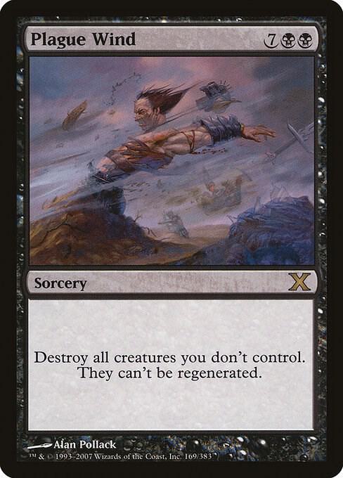 Plague Wind 169 card from 10th Edition