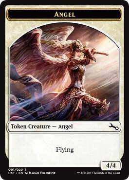Angel Token 1 card from Unstable