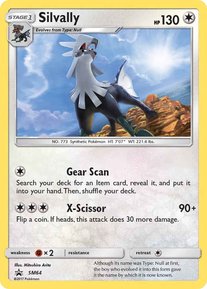 Silvally SM64 card from SM Promos