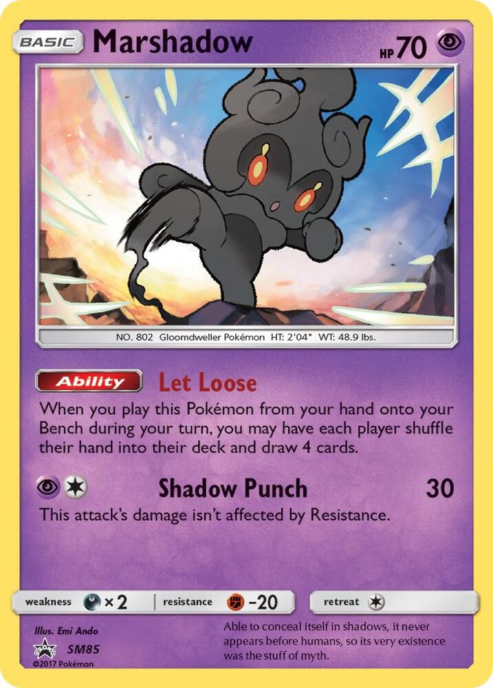 Marshadow SM85 card from SM Promos