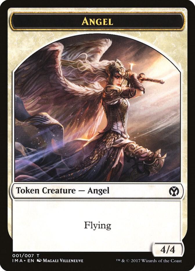 Angel Token 1 card from Iconic Masters