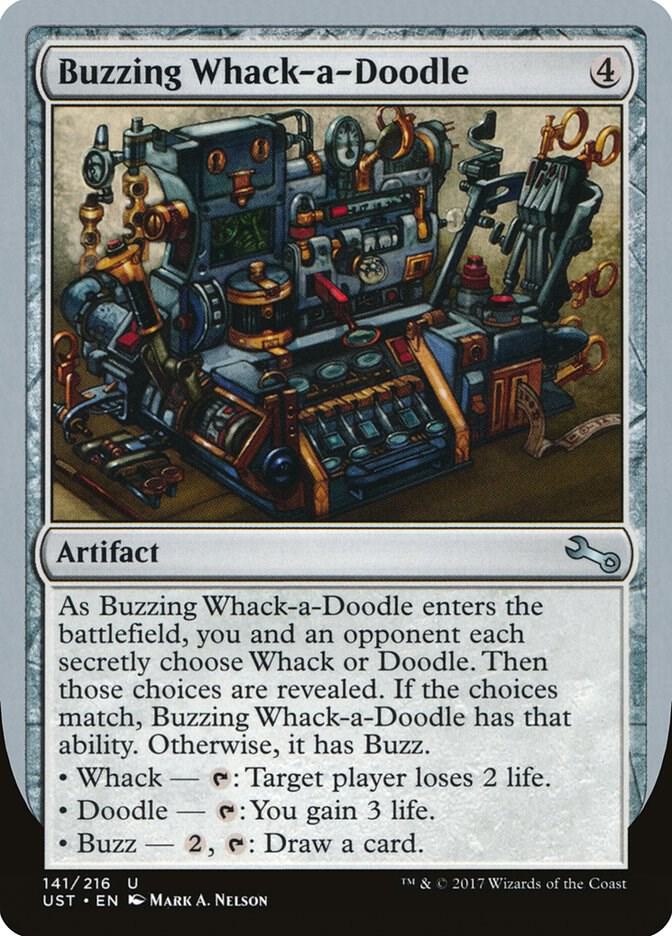 Buzzing Whack-a-Doodle 141 card from Unstable