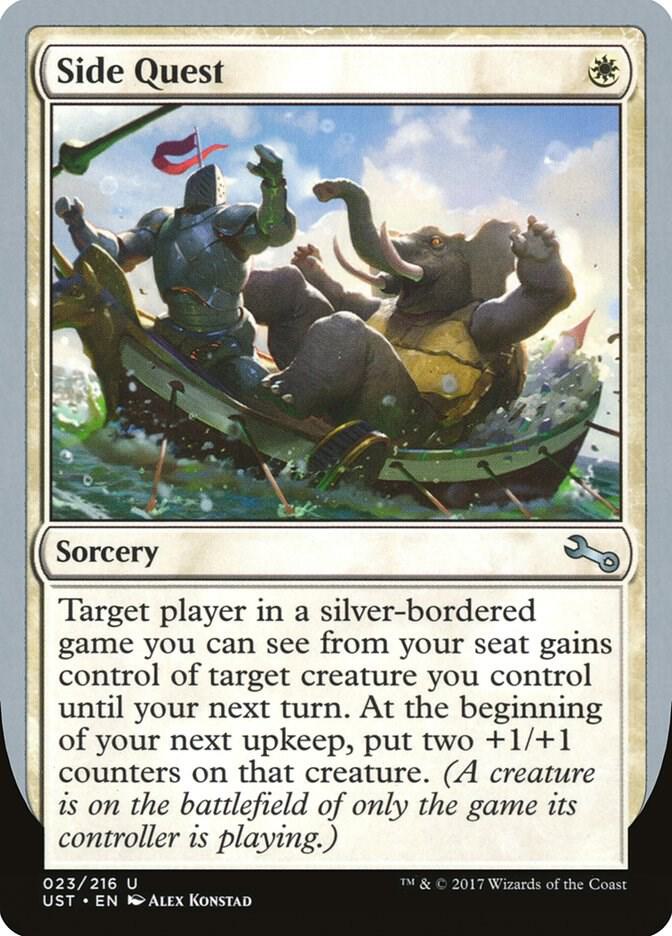 Side Quest 23 card from Unstable