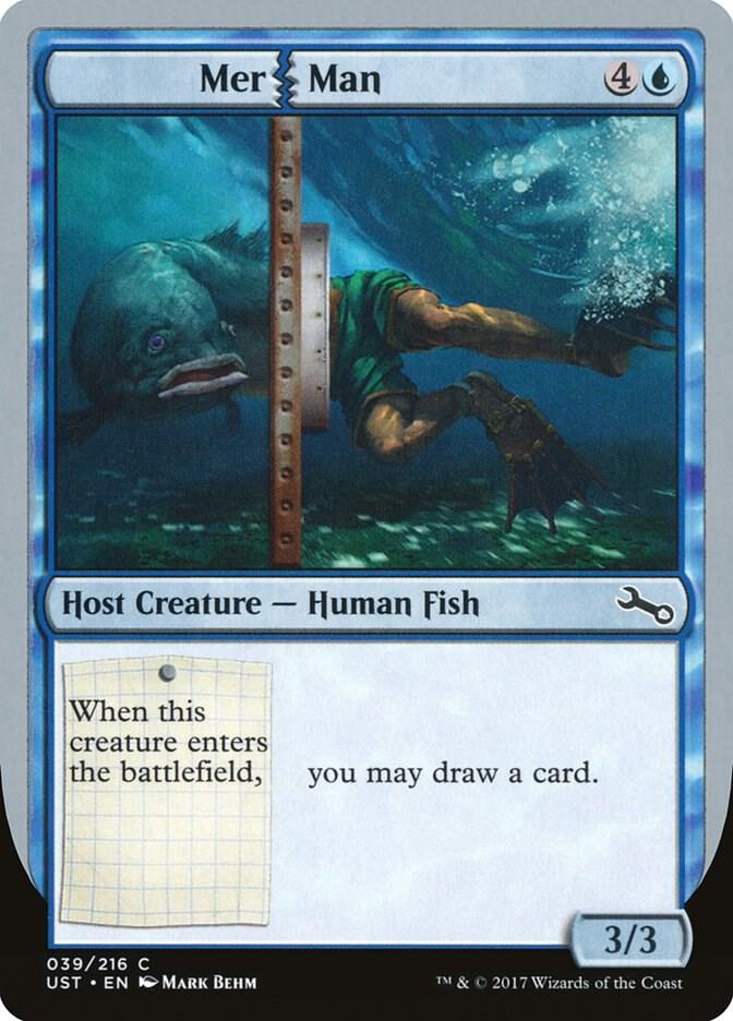 Mer Man 39 card from Unstable