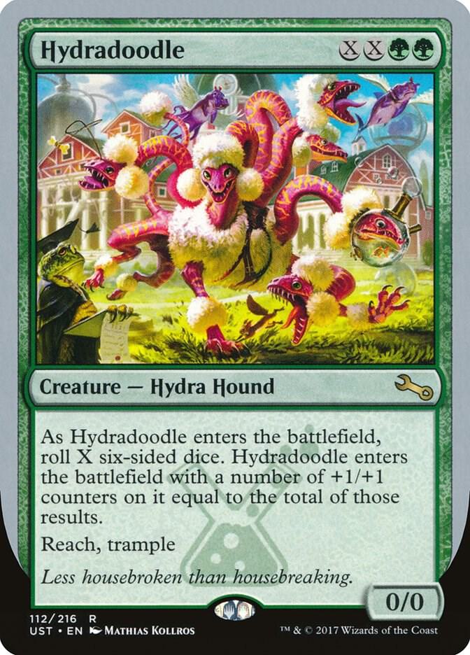 Hydradoodle 112 card from Unstable