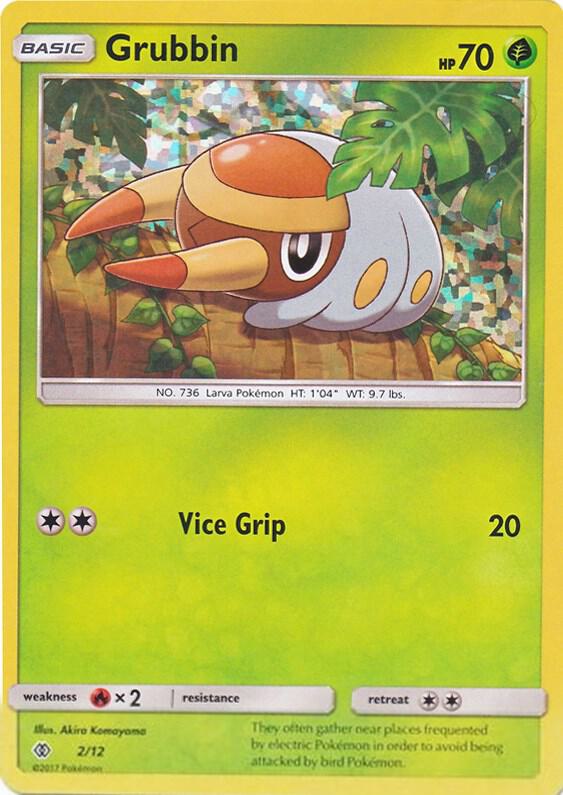 Grubbin - 2/12 002/012 card from McDonald's Promos 2017