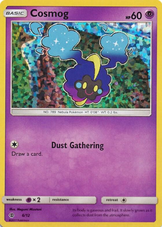 Cosmog - 6/12 006/012 card from McDonald's Promos 2017