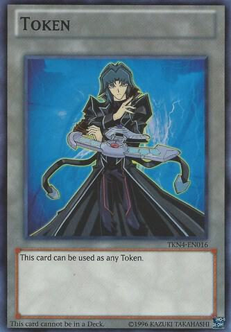 Token: Zane Truesdale TKN4-EN016 card from Yu-Gi-Oh! Tokens