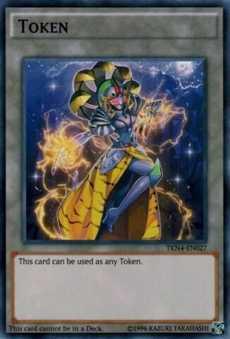 Token: Mithra the Thunder Vassal TKN4-EN027 card from Yu-Gi-Oh! Tokens