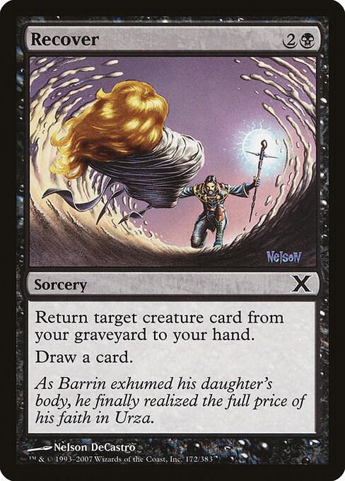 Recover 172 card from 10th Edition