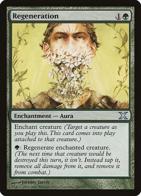 Regeneration 290 card from 10th Edition