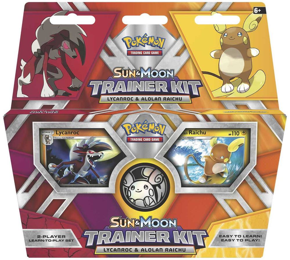 Sun & Moon Trainer Kit: Lycanroc & Alolan Raichu card from SM Trainer Kit: Lycanroc & Alolan Raichu