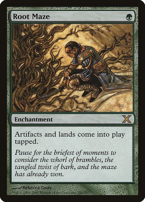 Root Maze 292 card from 10th Edition