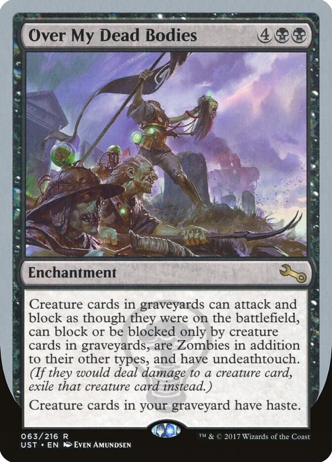 Over My Dead Bodies 63 card from Unstable