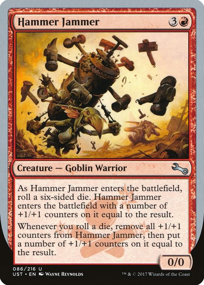 Hammer Jammer 86 card from Unstable