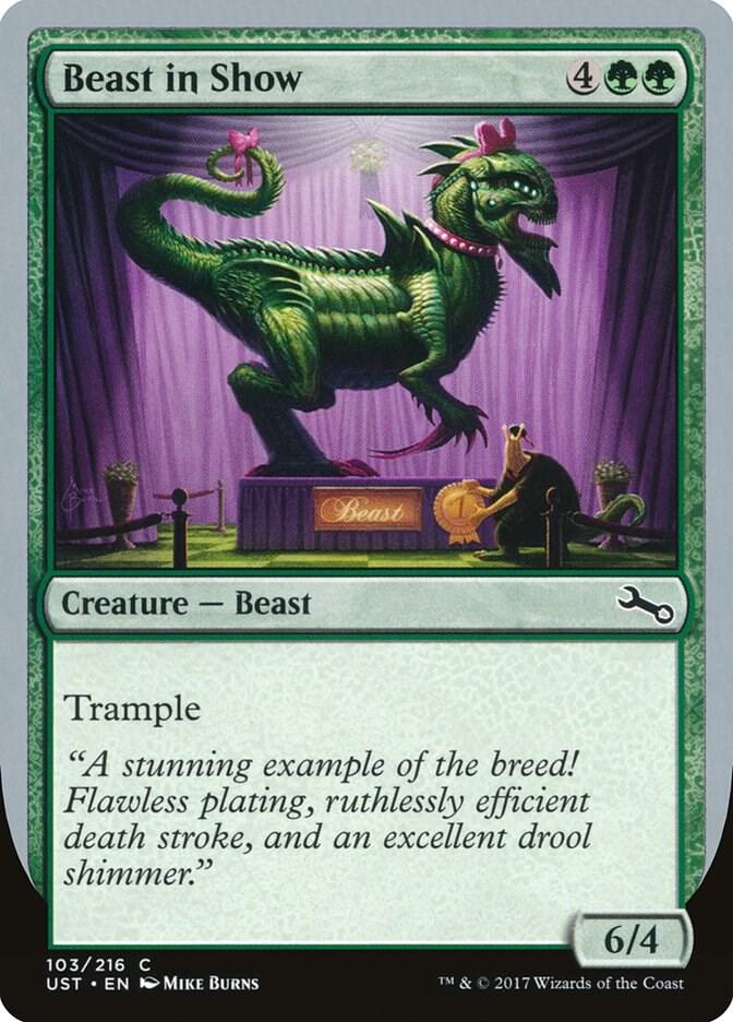 Beast in Show (A) 103 card from Unstable